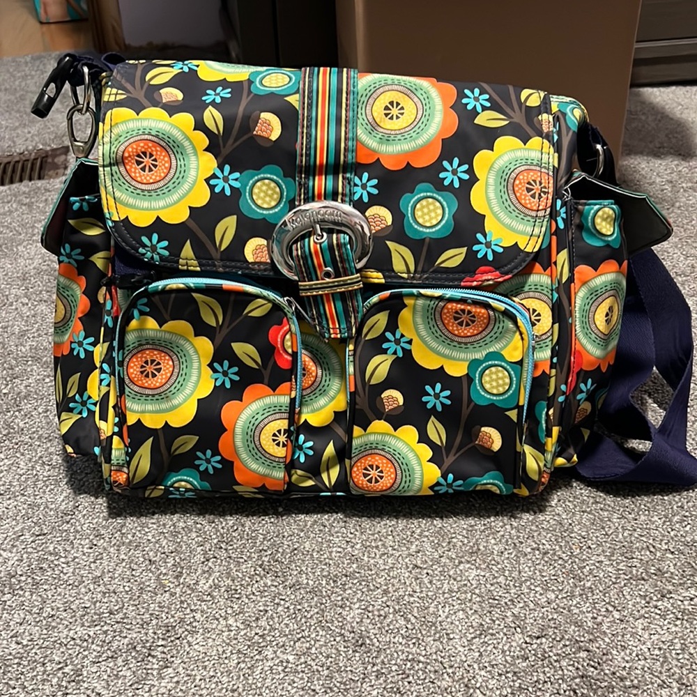 Lightly used diaper bag. Little one has grown and I no longer need a spare.